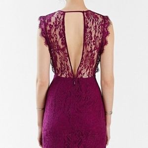 Kimchi Blue purple lace dress